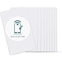 10 NFC Tarjeta ISO PVC Card NXP Ntag215 NFC Tag- Etiquetas NFC-Memoria de 504 Bytes- Trabajo con Amiibo Tagmo -TimesKey
